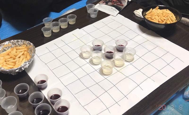 日本網民分享酒Game「紅白酒黑白棋」考酒量和腦力