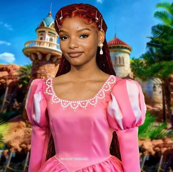 美人魚真人版電影Halle Bailey