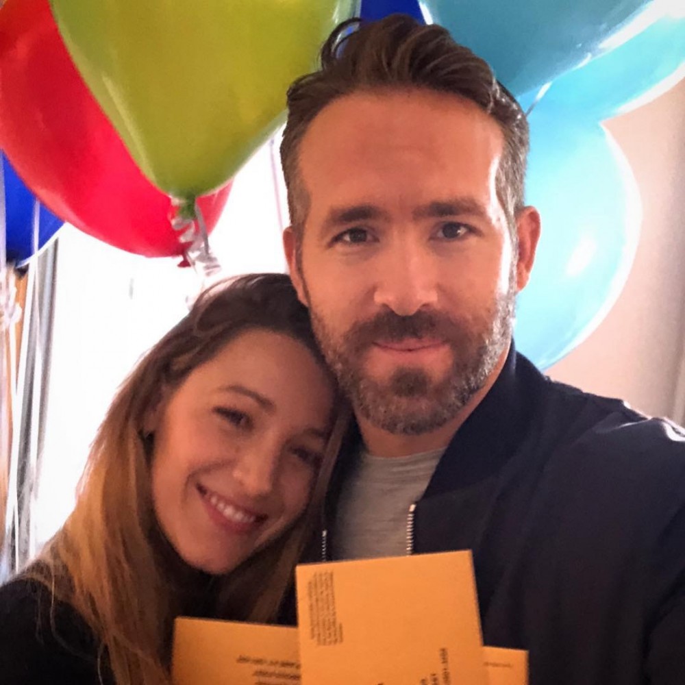 死侍夫婦Ryan Reynolds、Blake Lively