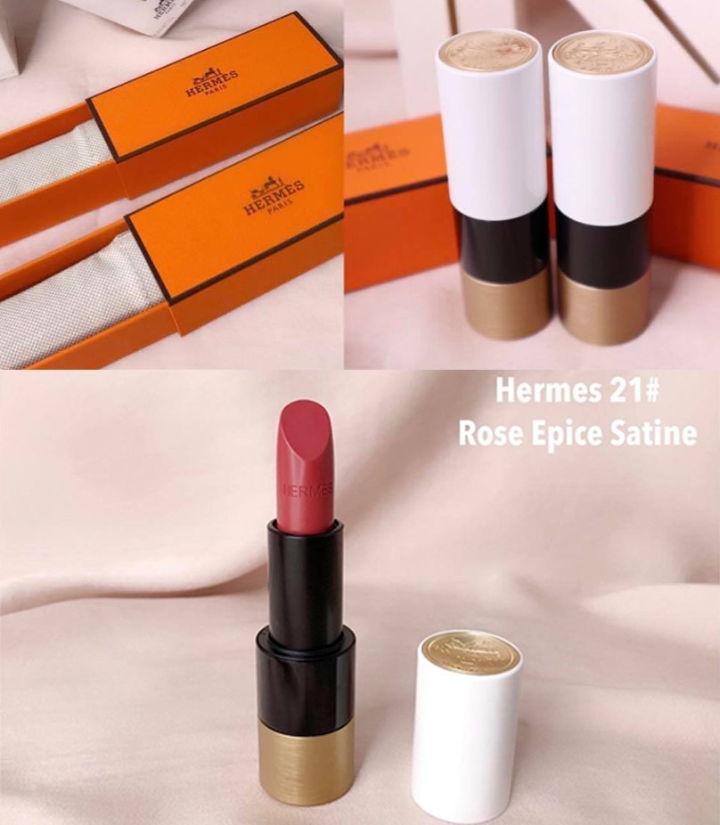 唇膏2020Hermès肉桂甜茶色