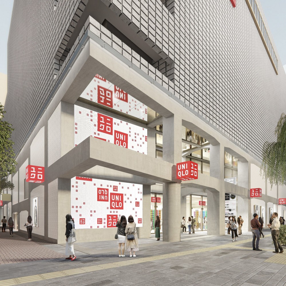 UNIQLO TOKYO 5月15日在銀座開幕的全球旗艦店