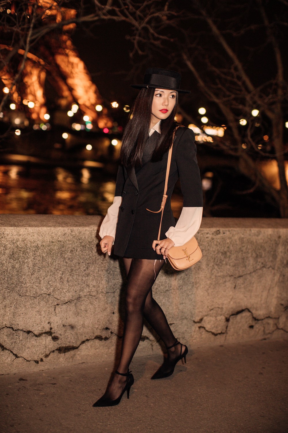 YSL KAIA BAG奶茶色