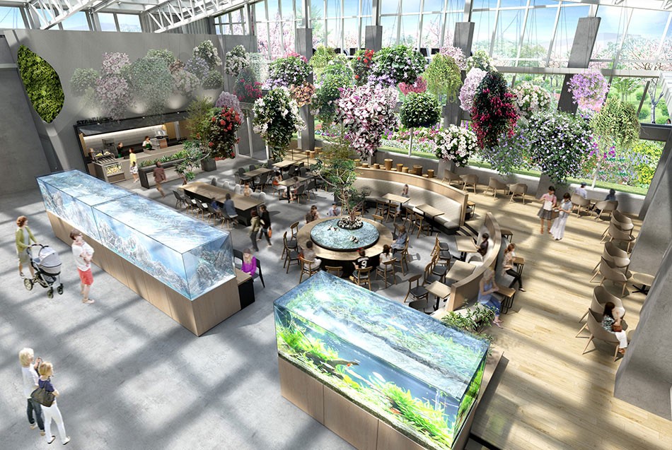 日本HANA•BIYORI 超美「溫室花園Starbucks」