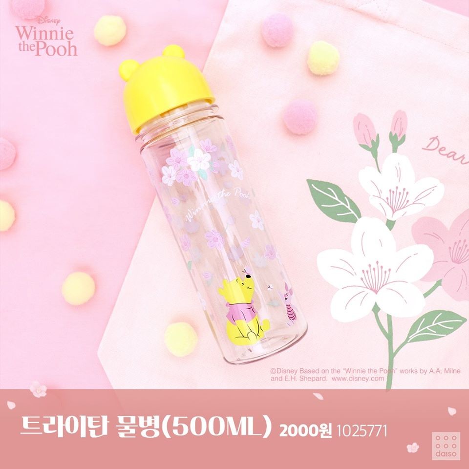 韓國Daiso櫻花Winnie The Pooh