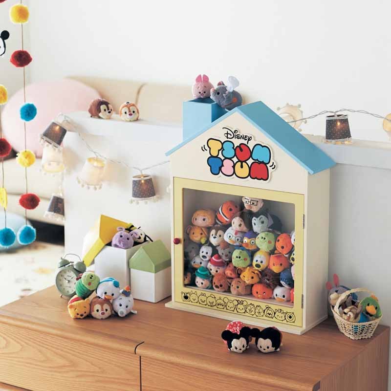 日本bellemaison TsumTsum迪士尼公仔收納箱