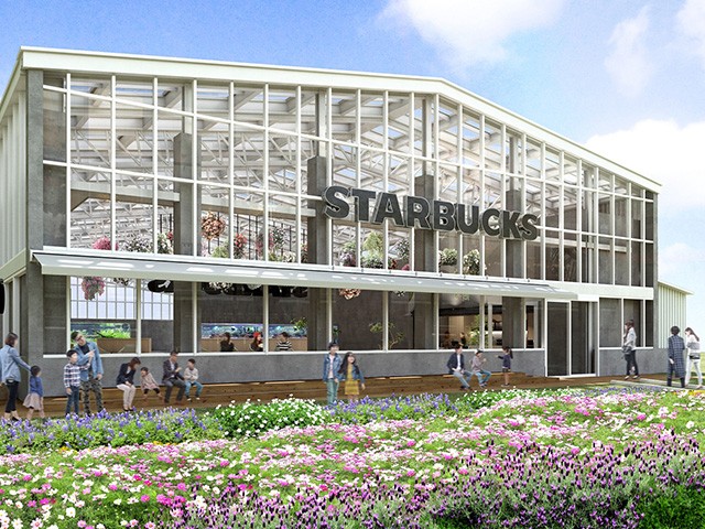 日本HANA•BIYORI 超美「溫室花園Starbucks」