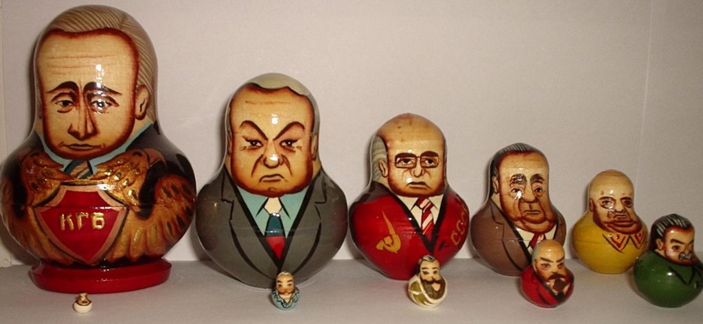 Matryoshka of Russian Politicians