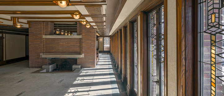 Robie House - Interior Source: www.flwright.org
