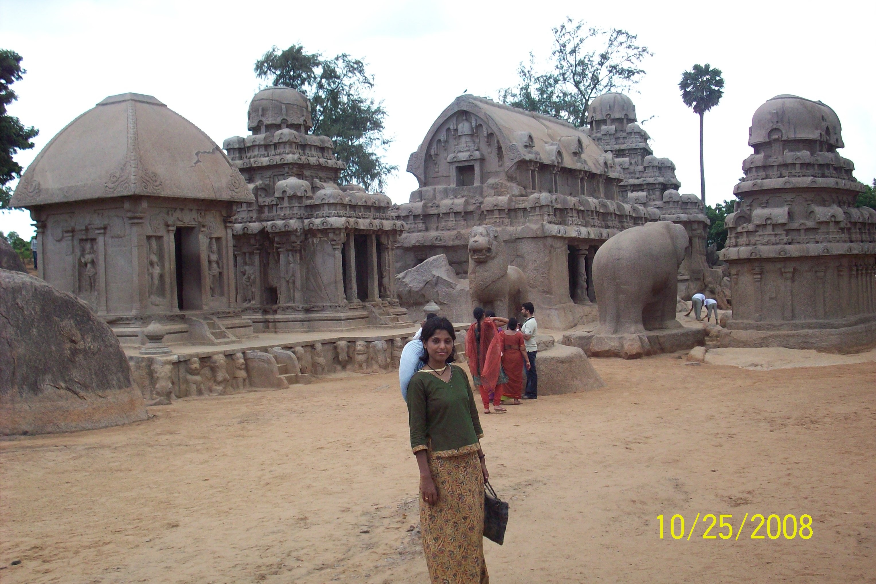 Mahabalipuram Group of Monuments at Mahabalipuram - India Girija M R