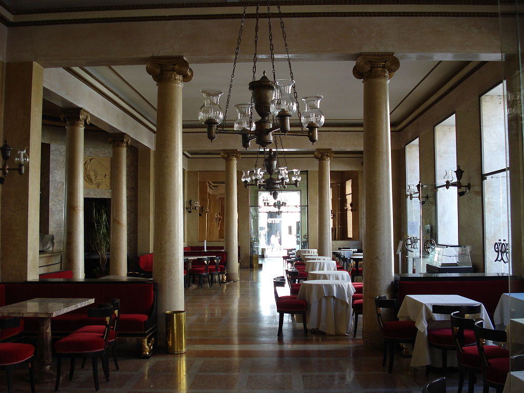 The Red Room, Pedrocchi Café, Padua, Italy