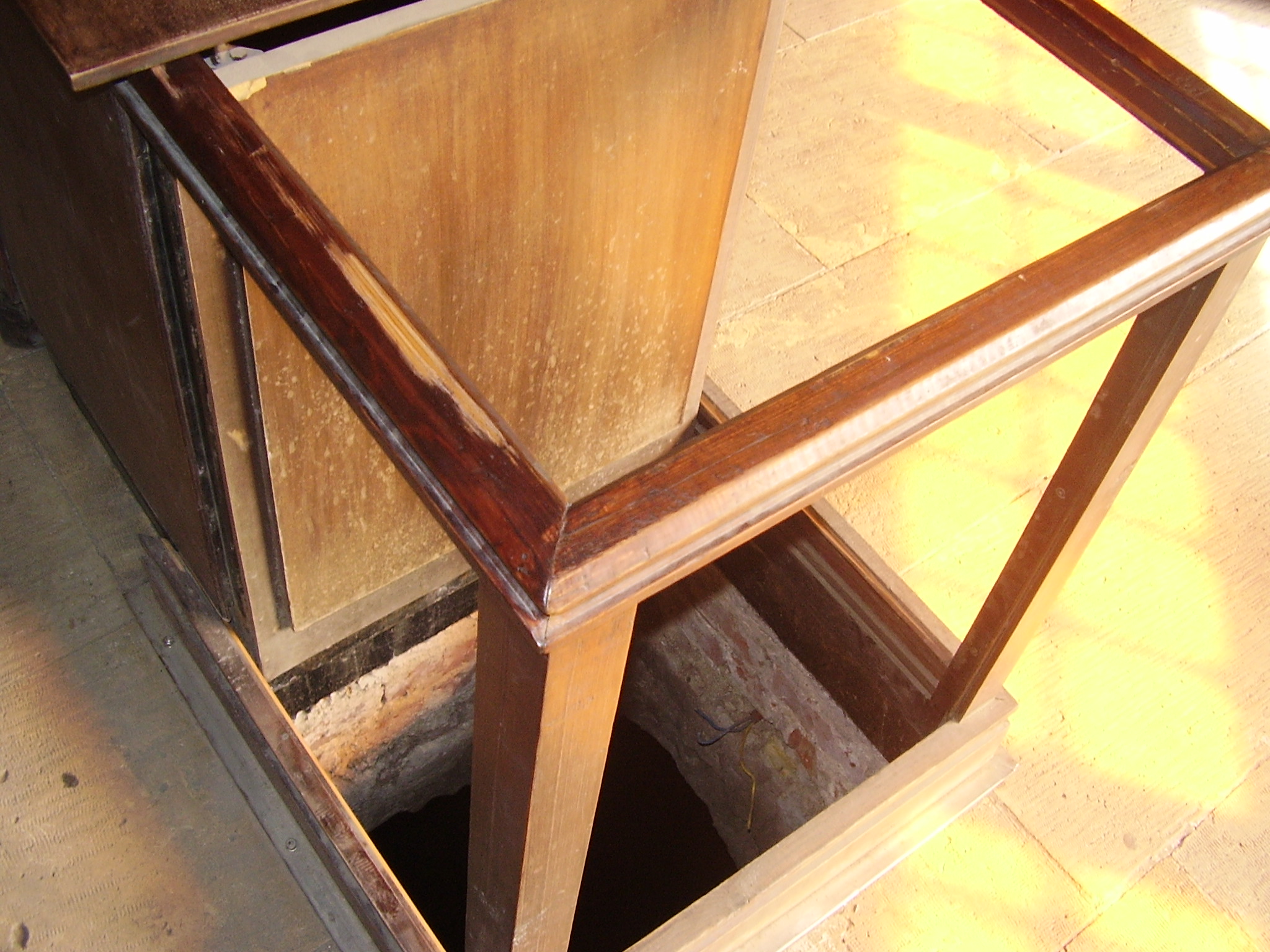 the cistern of the well