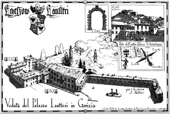 Palazzo Lantieri Source: “Il Plazzo Lantieri”, by Charles Levetzow Lantieri, Edizione della Laguna, 1994.