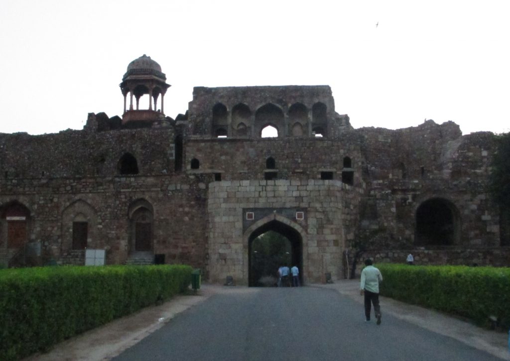 The main gate as seen from the inside