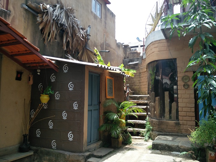 Part of the residence extended along the 100 year old building. Picture Courtesy: S. Urmila