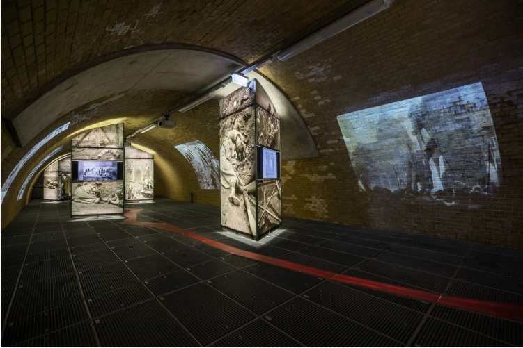 Interesting exhibition underground, as part of the Parliament Museum.