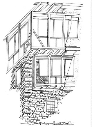1.traditional “bondruk” construction- (Image Courtesy: build.mk)