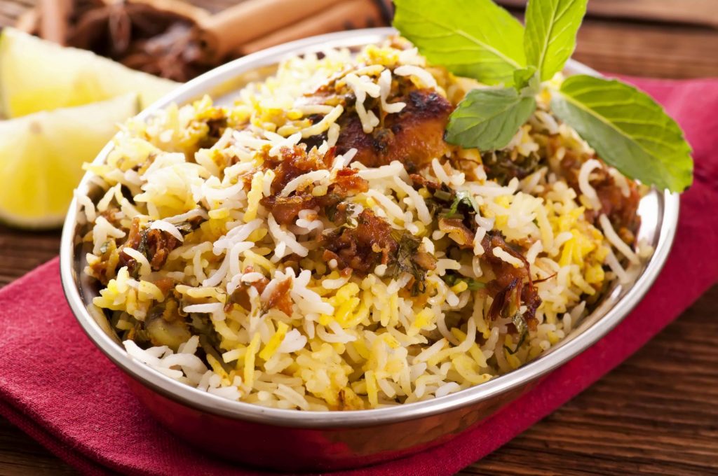 Hyderabadi dum biryani