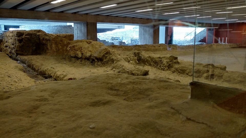 Excavations in the Subway at Florian Square/ 12.06.2016.
