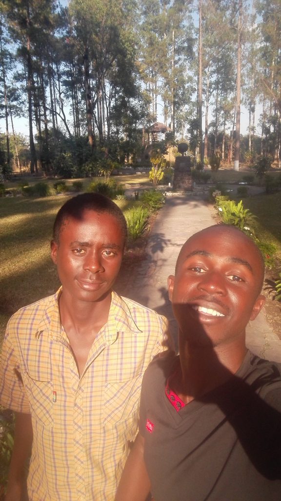 Selfie photo with my Camera Man Bruce at the Memorial Site.