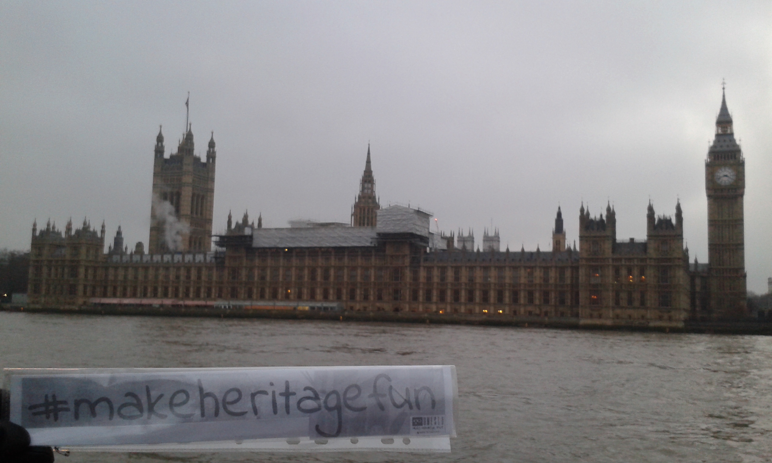 Westminster Palace and Abbey Southbank view