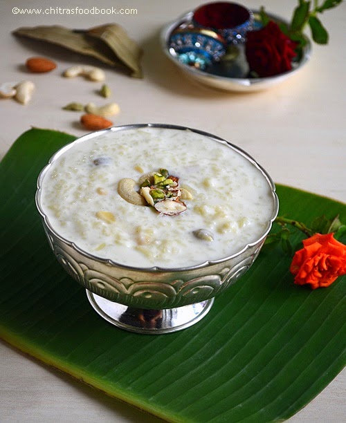Bengali -Kheer Photo Courtesy: Chitra'sfoodbook.com