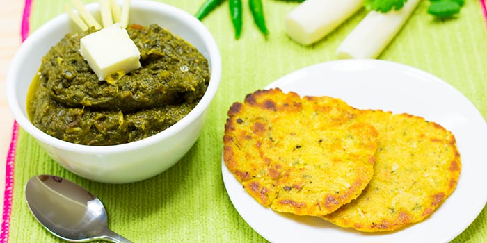 Sarso da Saag and makki di Roti : Picture Courtesy: www.rasoiartofcooking.com