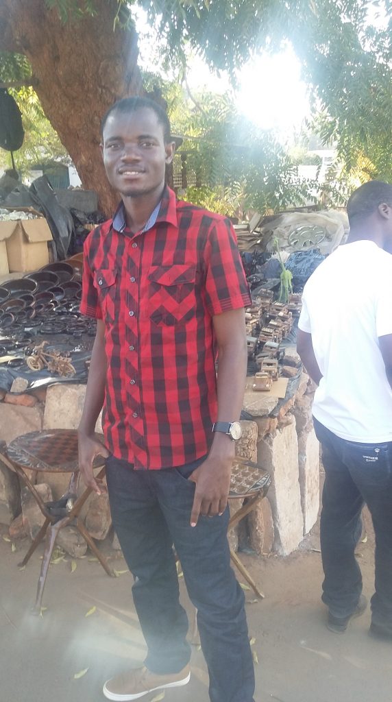 Aniter Alick at Lilongwe curios center