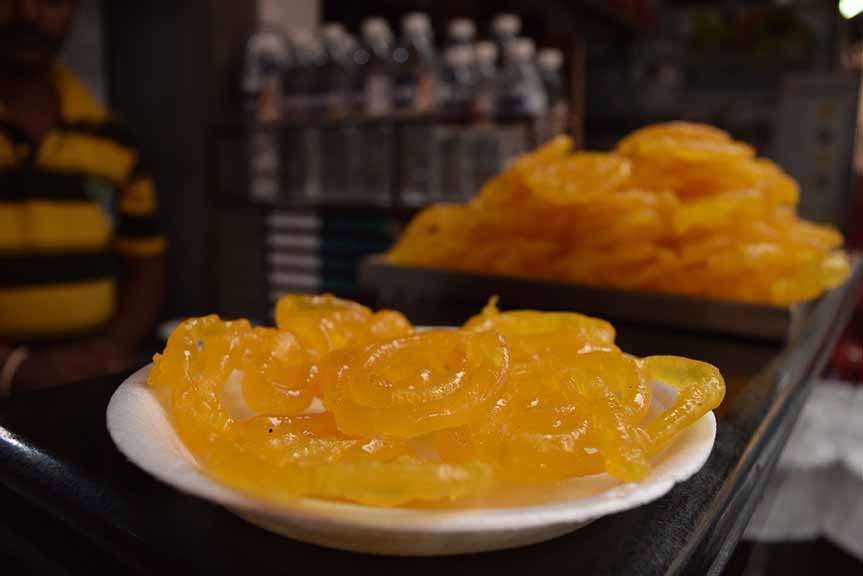 Bangalore food Hot Jalebis