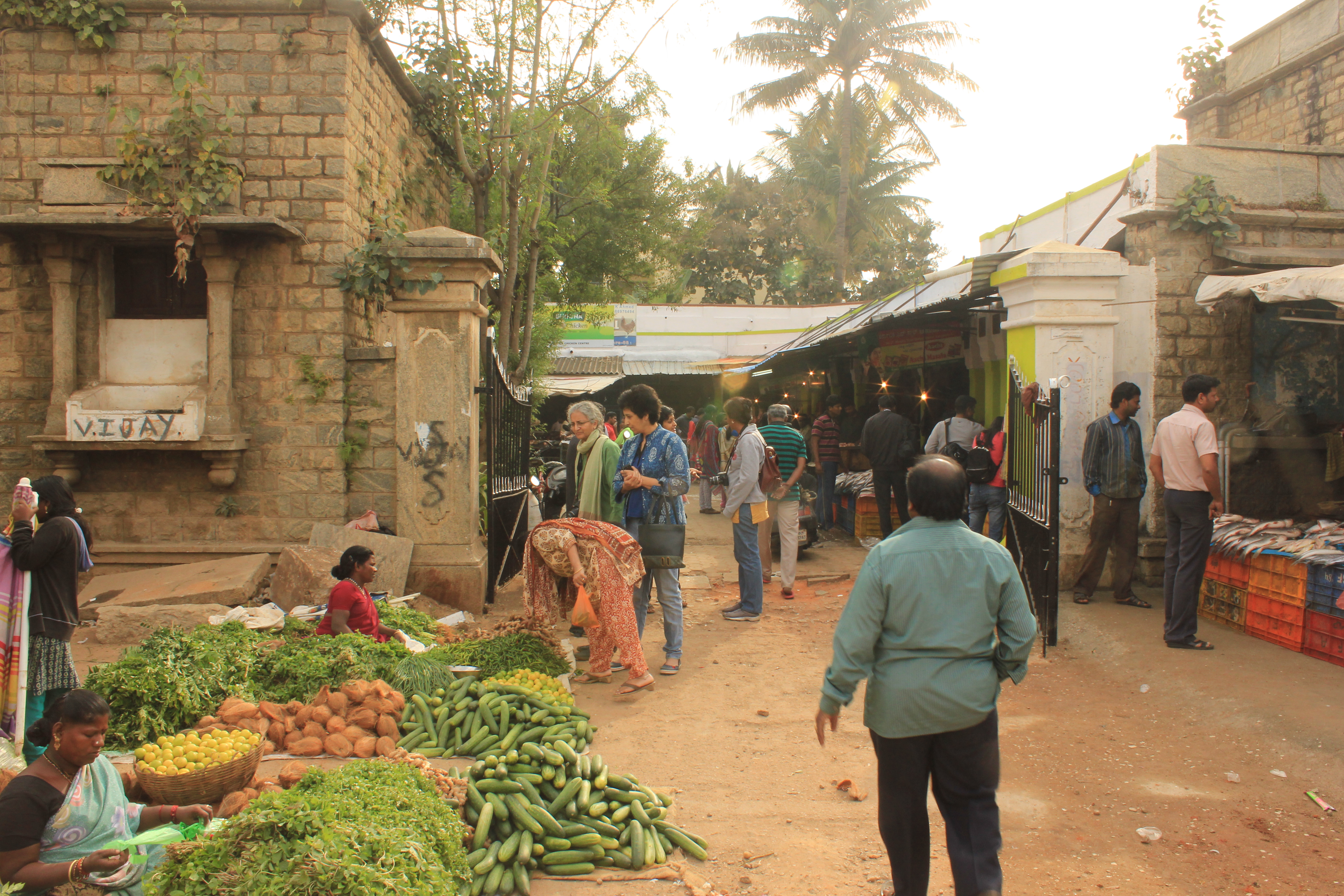 bangalore heritage market The Murphy town market now
