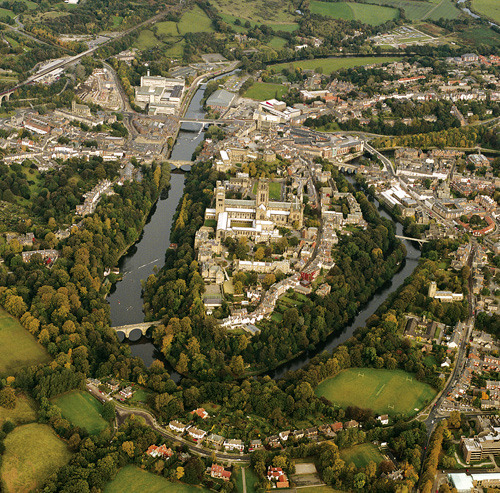 Durham World Heritage SIte Aerial View