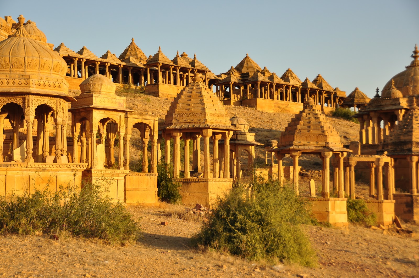 Yellow Sandstone construction