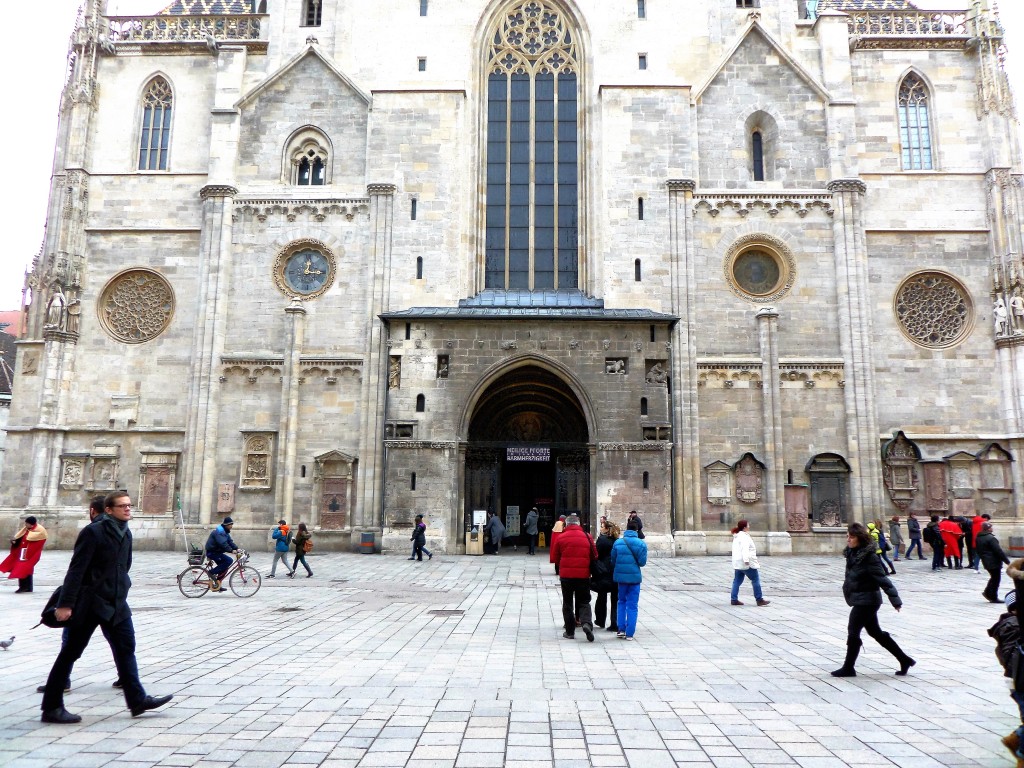 View from the front