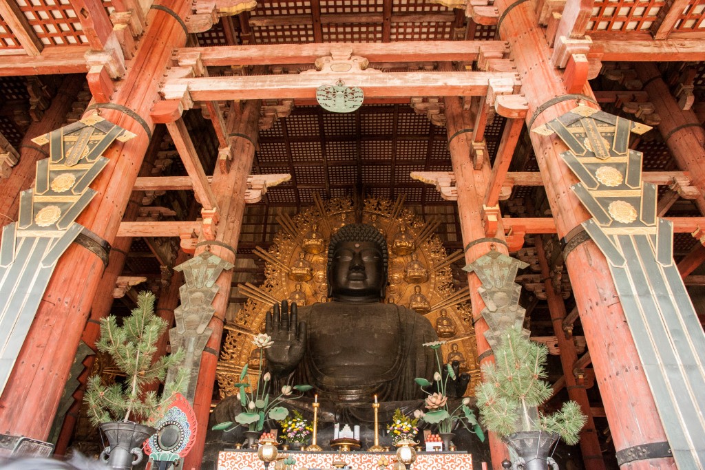 Buddha at Todai-ji, Nara, Japan Buddha at Todai-ji, Nara, Japan