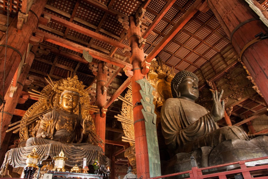 Buddha at Todai-ji, Nara, Japan Buddha at Todai-ji, Nara, Japan