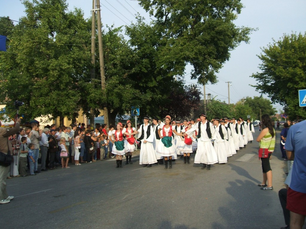 In the city center