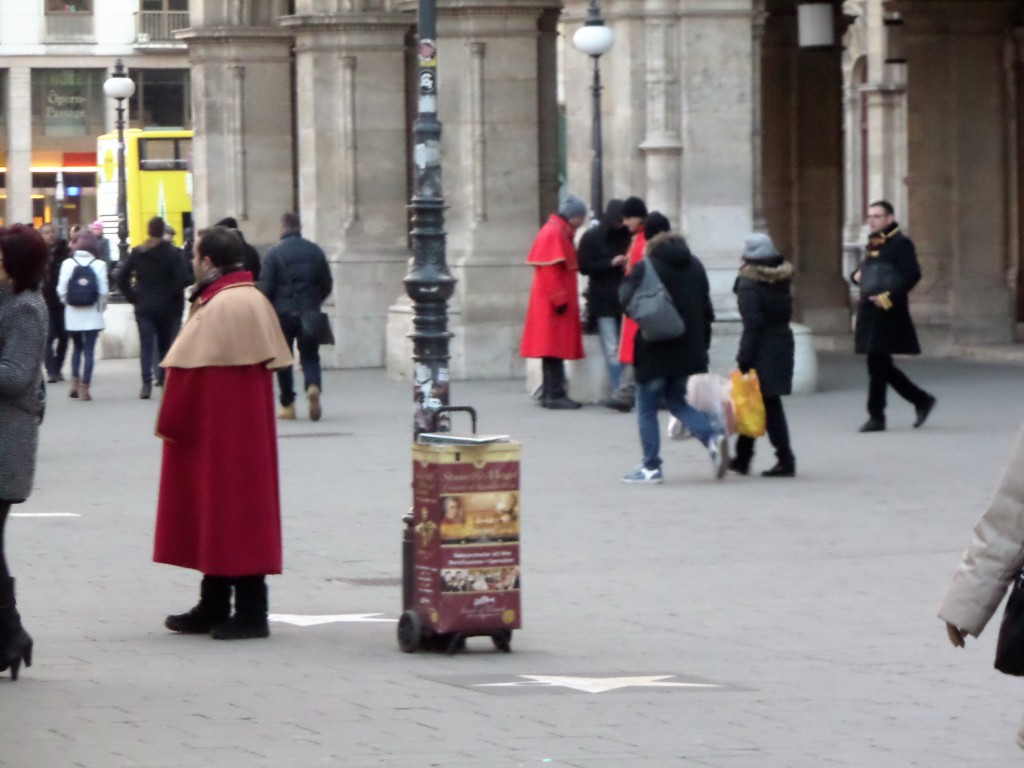Famous Viennese street ticket sale