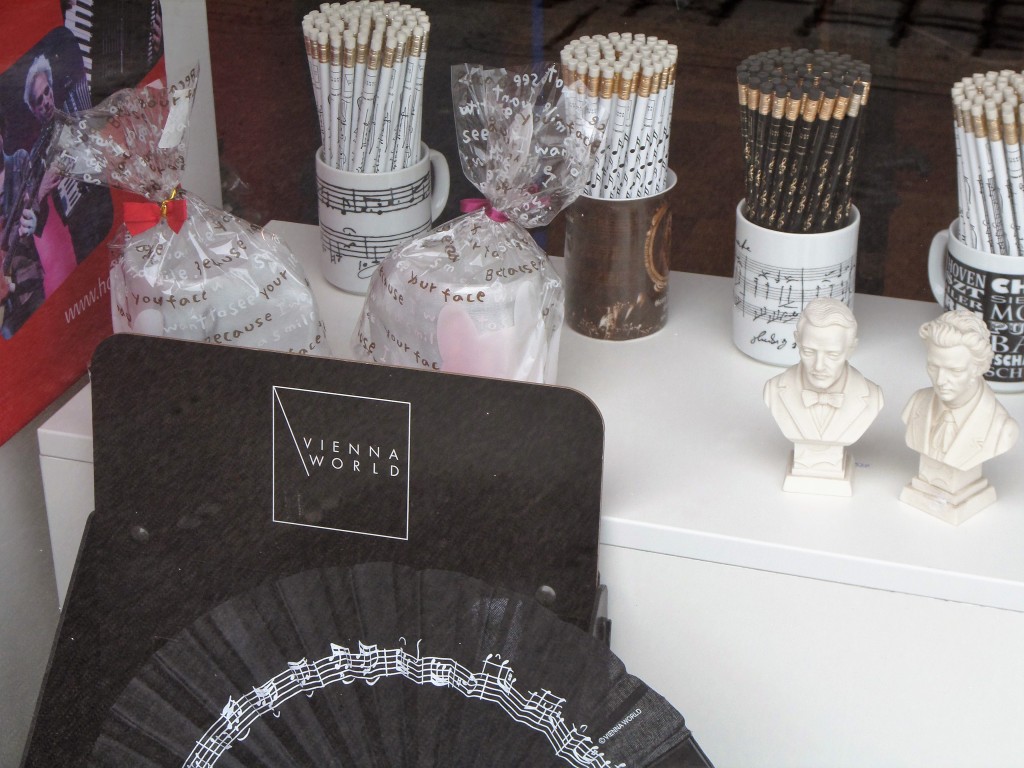 Symbols of musical Vienna are visible in every corner of the city