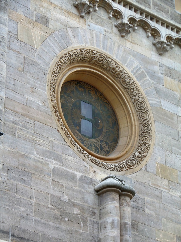 The limestone exterior of the Cathedral is a masterpiece of a truly detailed art.