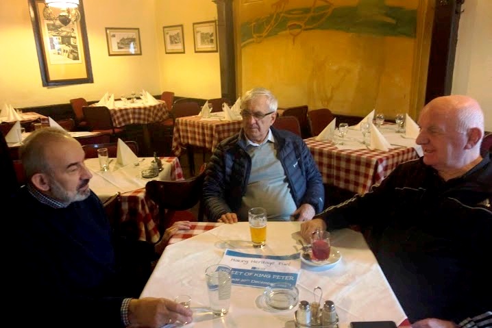 Frindly pensioners in the oldest bistro in Belgrade