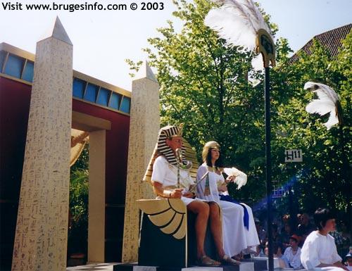 The Pharaoh and his Queen.
