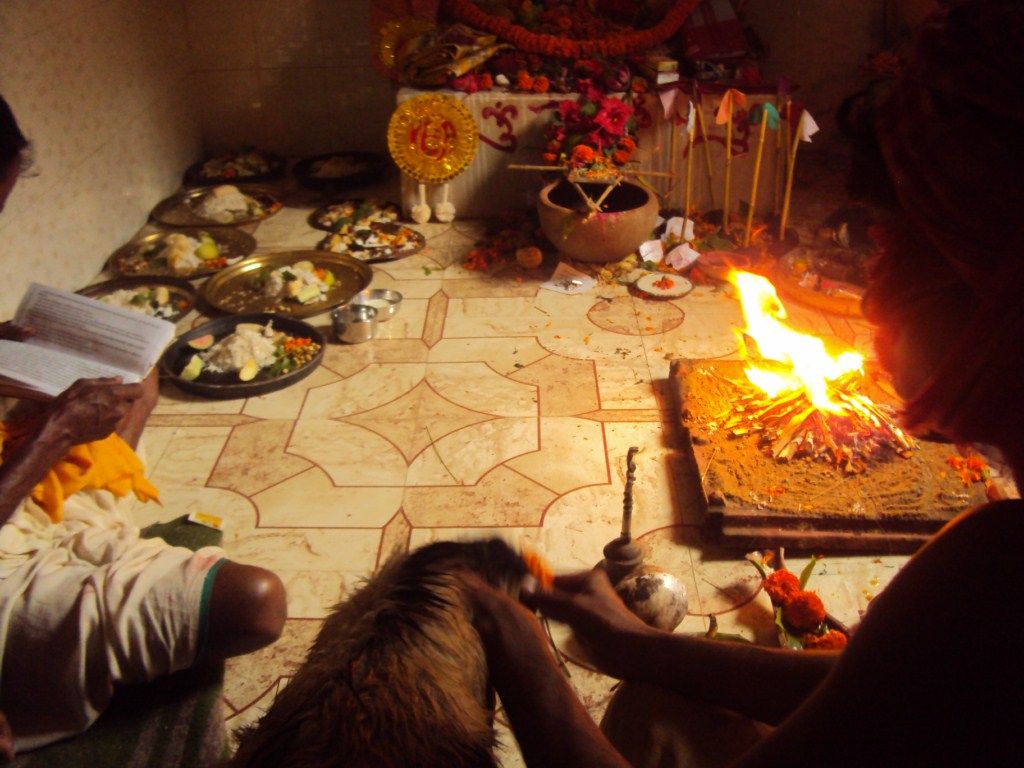 Before the DurgaAshtami Boli