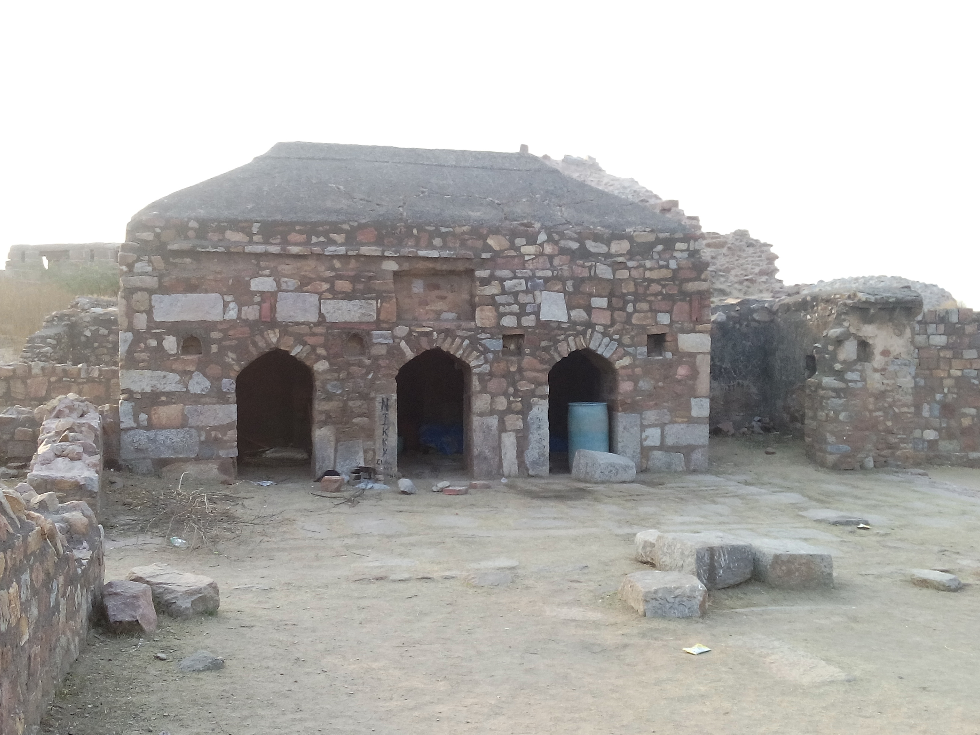 Inside Tughlaqabad Fort