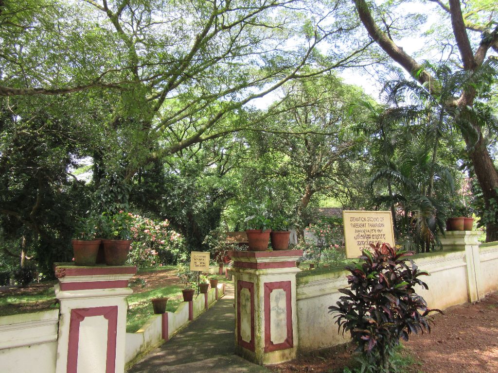 Cremation ground of " Pareekshit Thampuran Ramavarma"