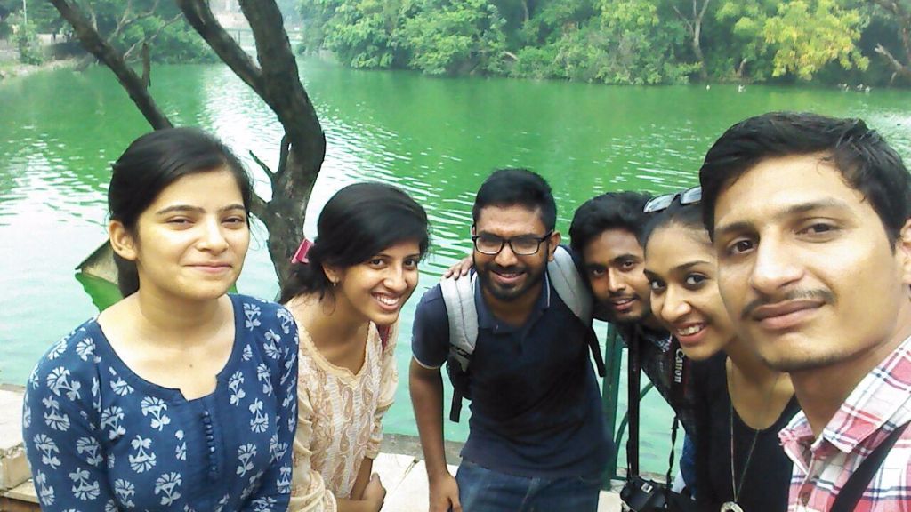 Selfie with LAKE and the GCAS :p