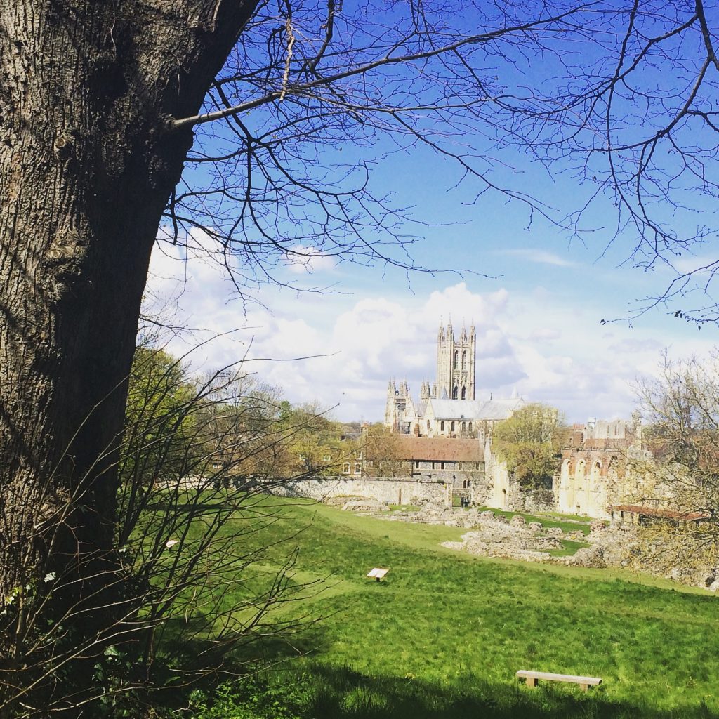 Canterbury Cathedral from St Augustine's Abbey
