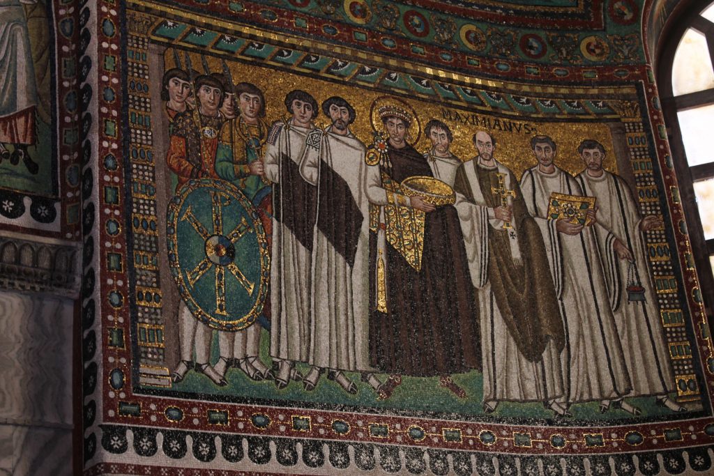 The emperor Justinian I