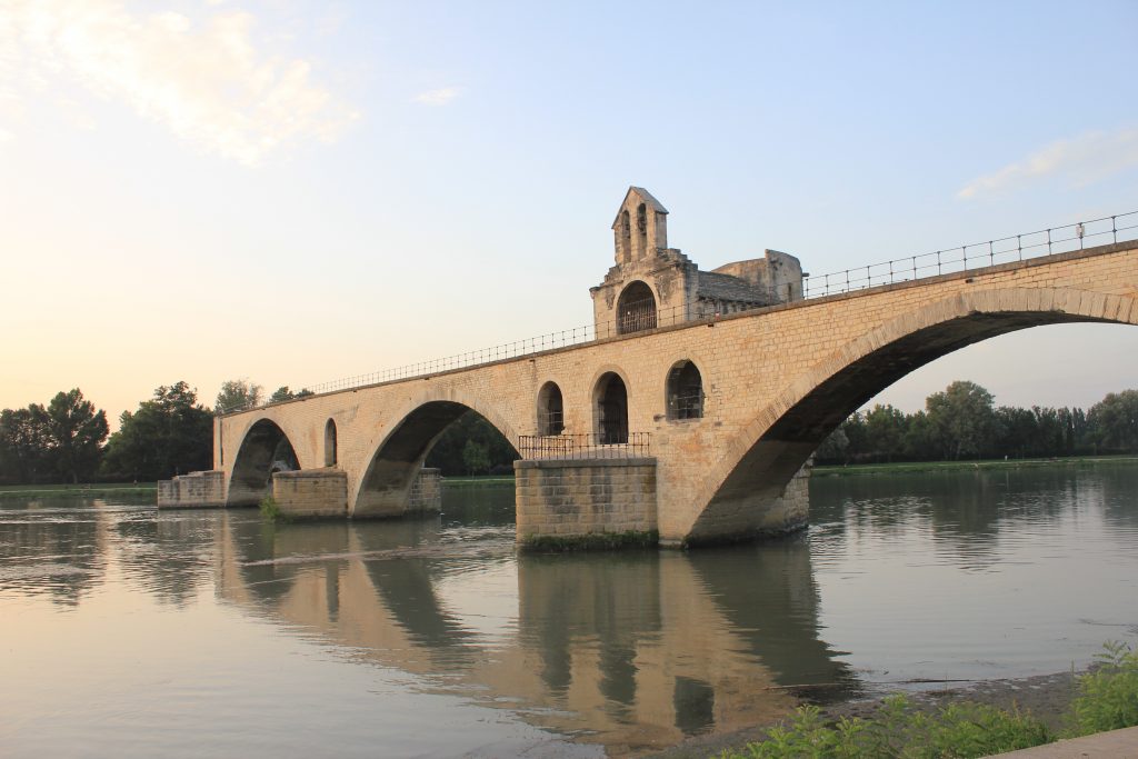 The famous bridge of Avignon