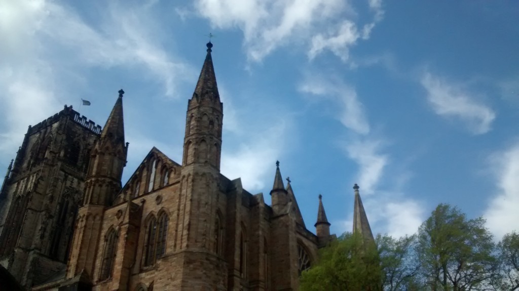 Spires of the Durham Cathedral