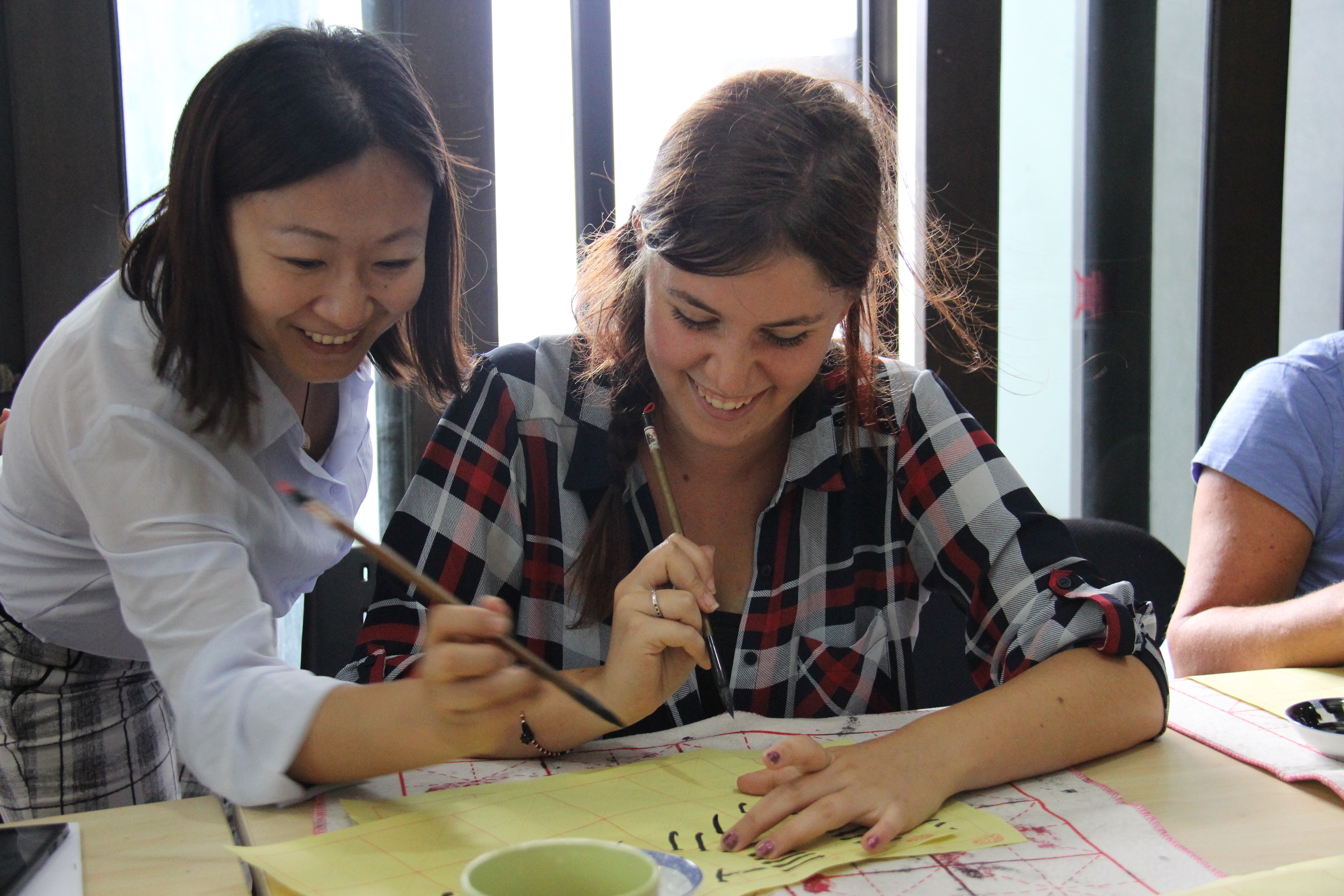 Chinese Calligraphy and Beginners Mandarin Class in Beijing