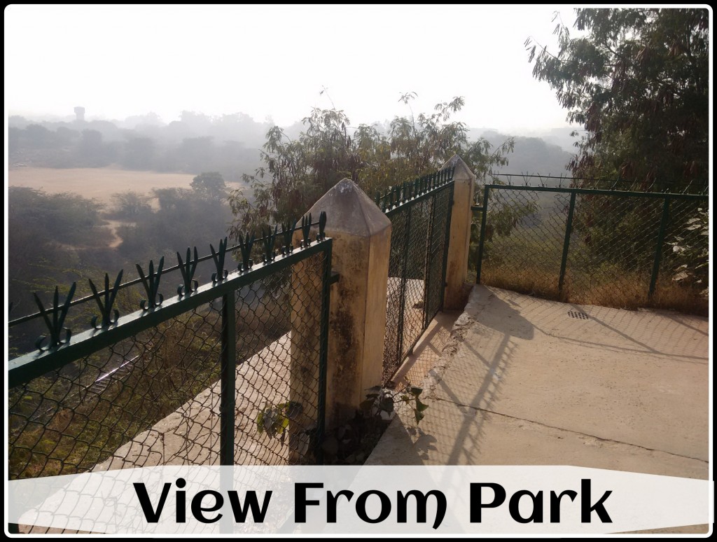 View from the park in the templeworld heritage site